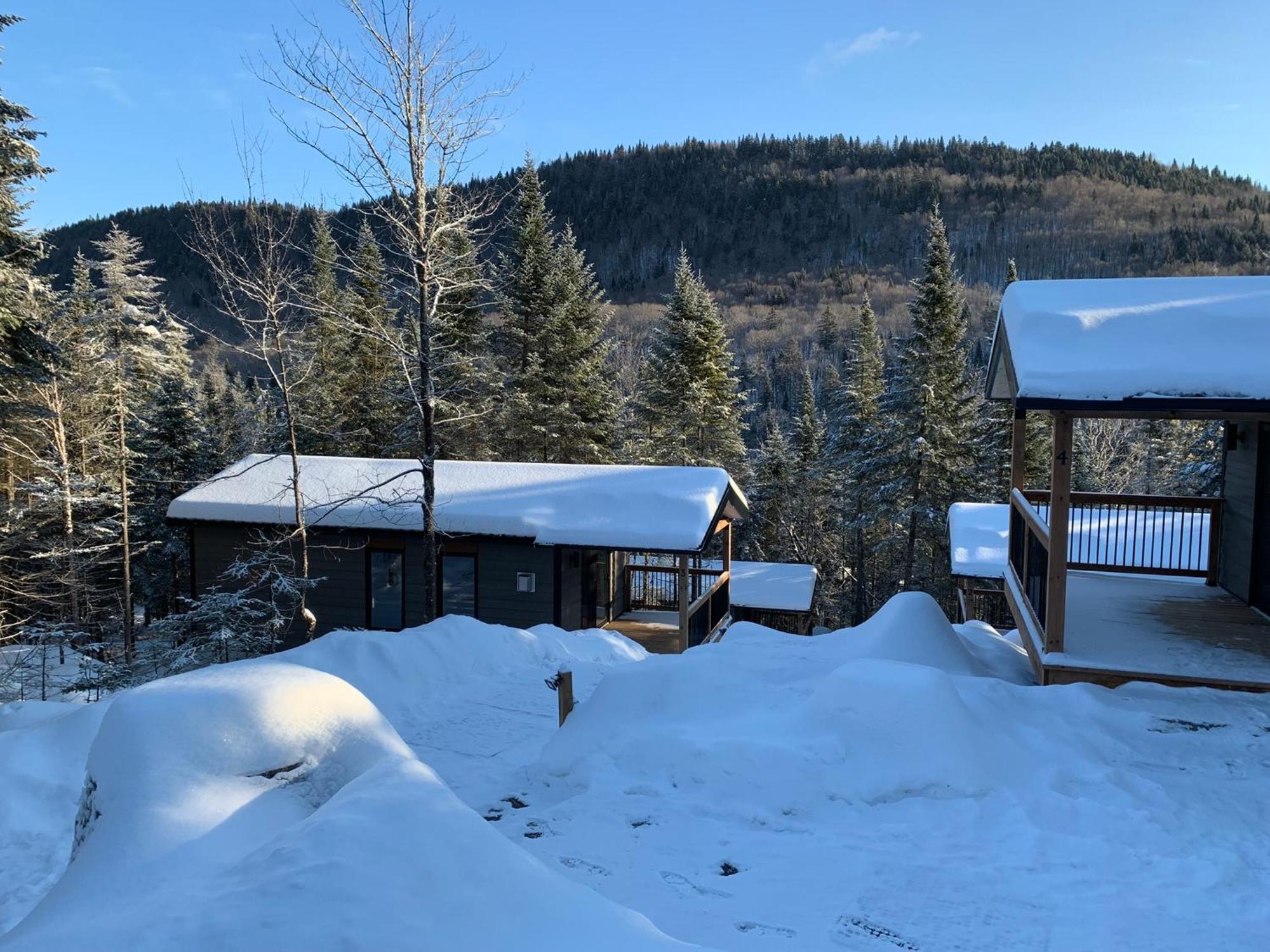 Nordique Spa Stoneham Exteriör bild