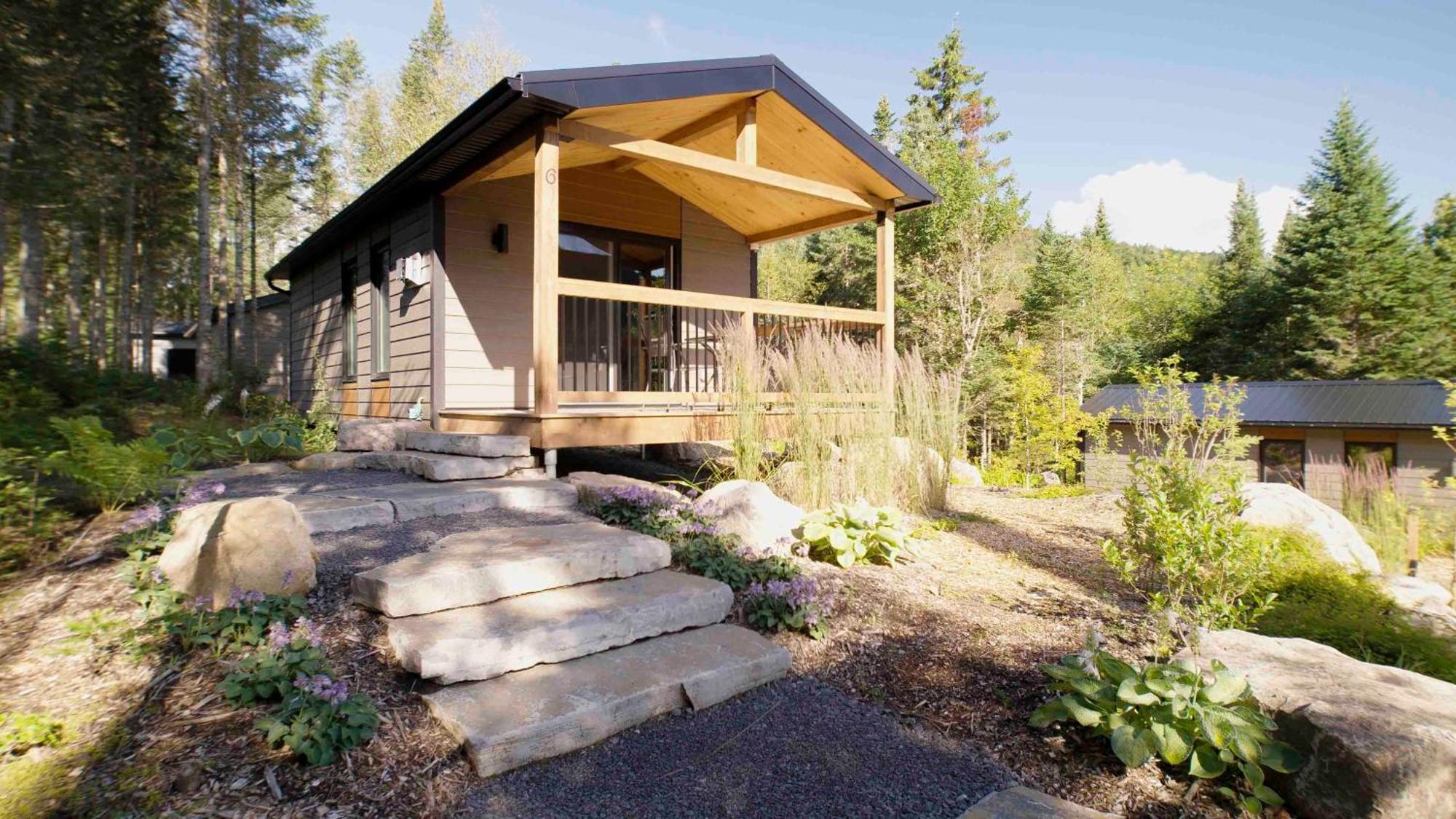 Nordique Spa Stoneham Exteriör bild